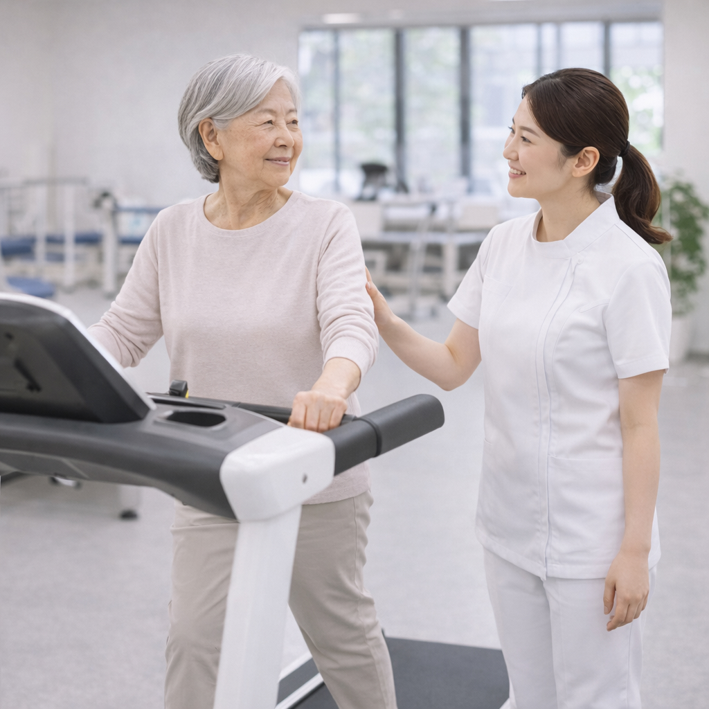 러닝머신 보행 훈련